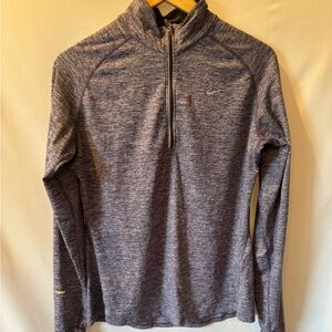 VGW-Nike drifit  element purple quarter zip jacket
